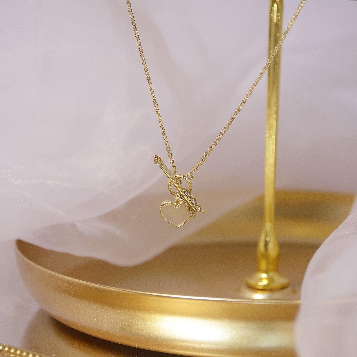 Heart & Arrow Necklace 016 - Abbott Atelier
