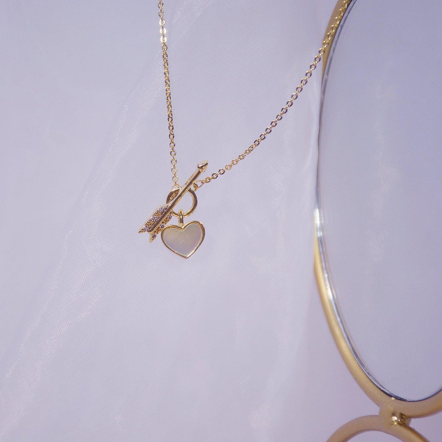 Heart & Arrow Necklace 016 - Abbott Atelier