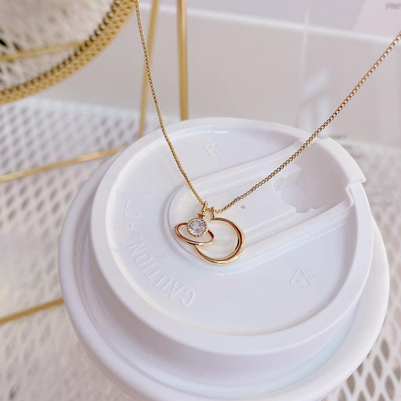Moon & Star Necklace - Abbott Atelier