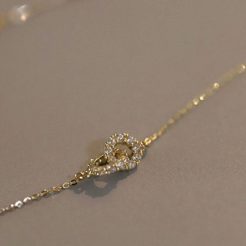 Love Link Necklace (Solid Silver)