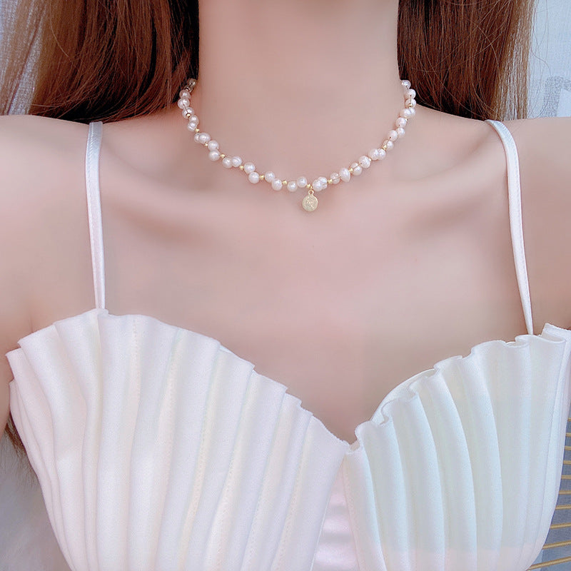 Vintage Pearl Choker - Valeria