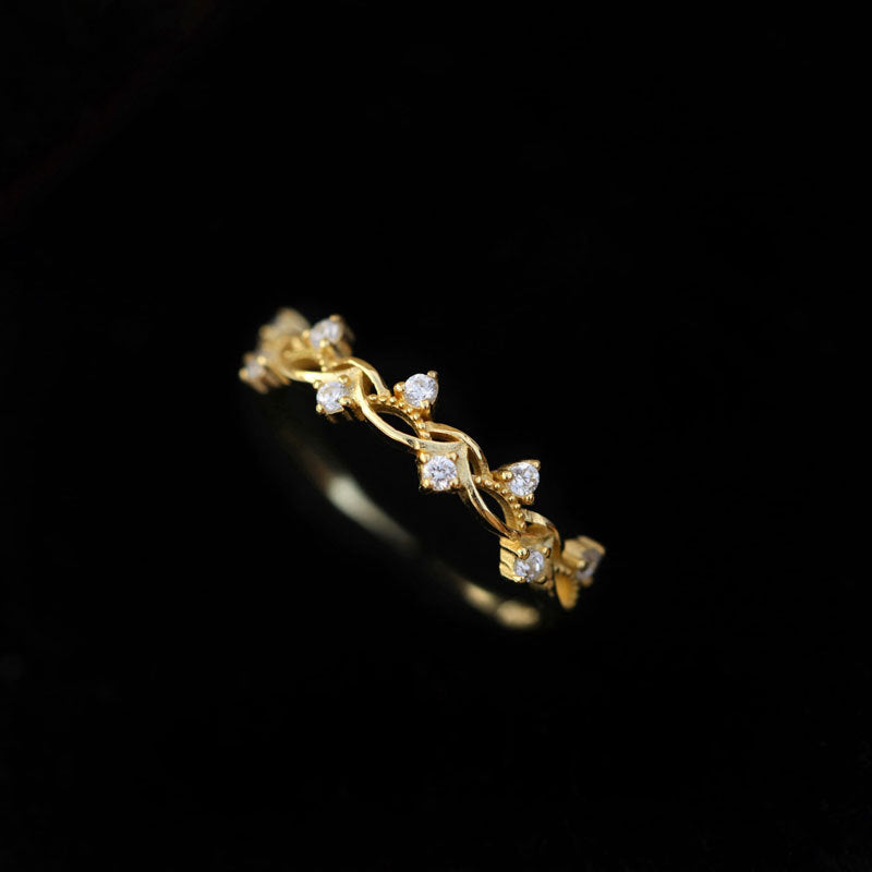 Baroque Ring - Adele (Solid Silver)