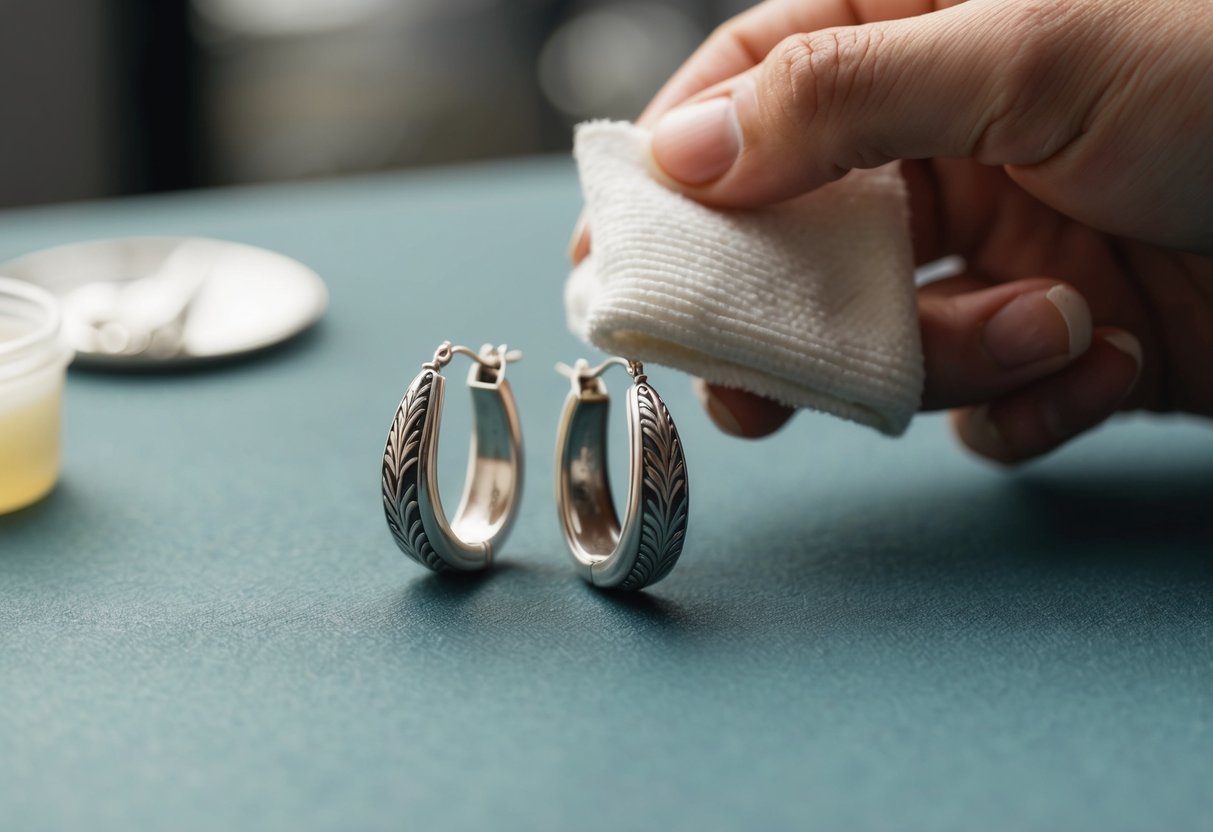 How to Clean Sterling Silver Earrings – Abbott Atelier