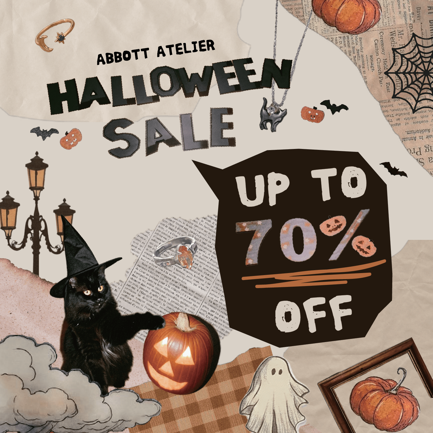 Haloween Sale - Abbott Atelier