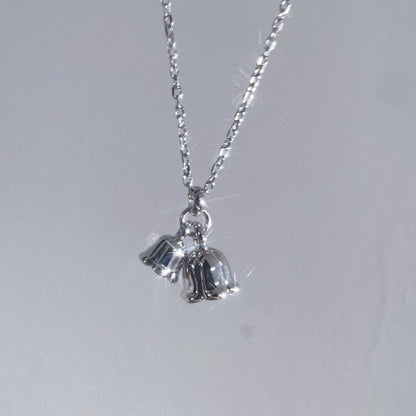 Lily of the Valley Necklace (Solid Silver)