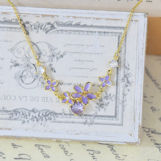 Lilac Blossom Bracelet