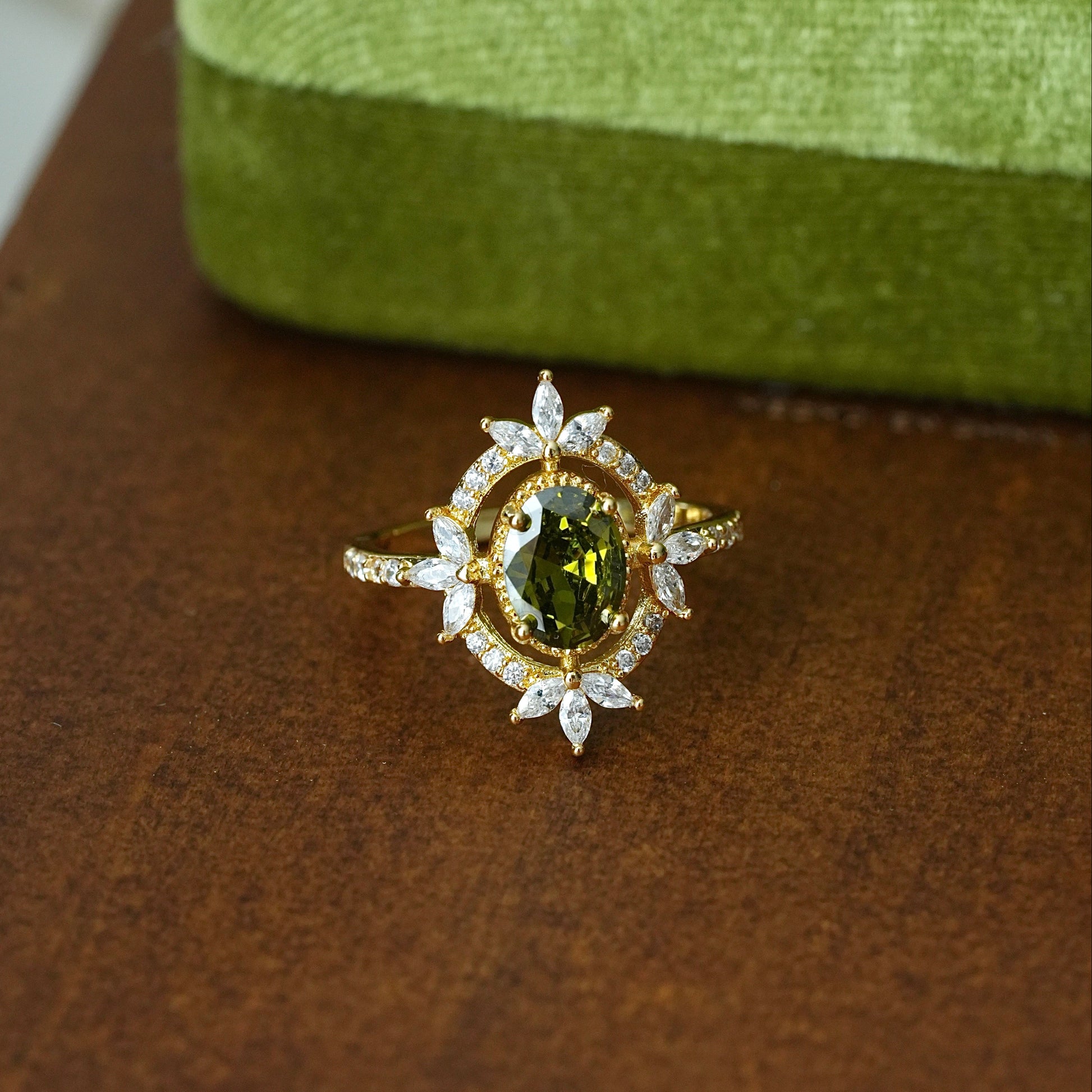 Garden of Eden Ring Abbott Atelier Romantic Jewelry