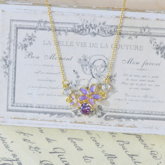 Lilac Blossom Necklace