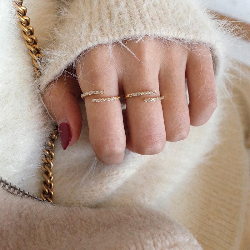 9 to 5 Ring - Shauna - Gold - Plated - Abbott Atelier