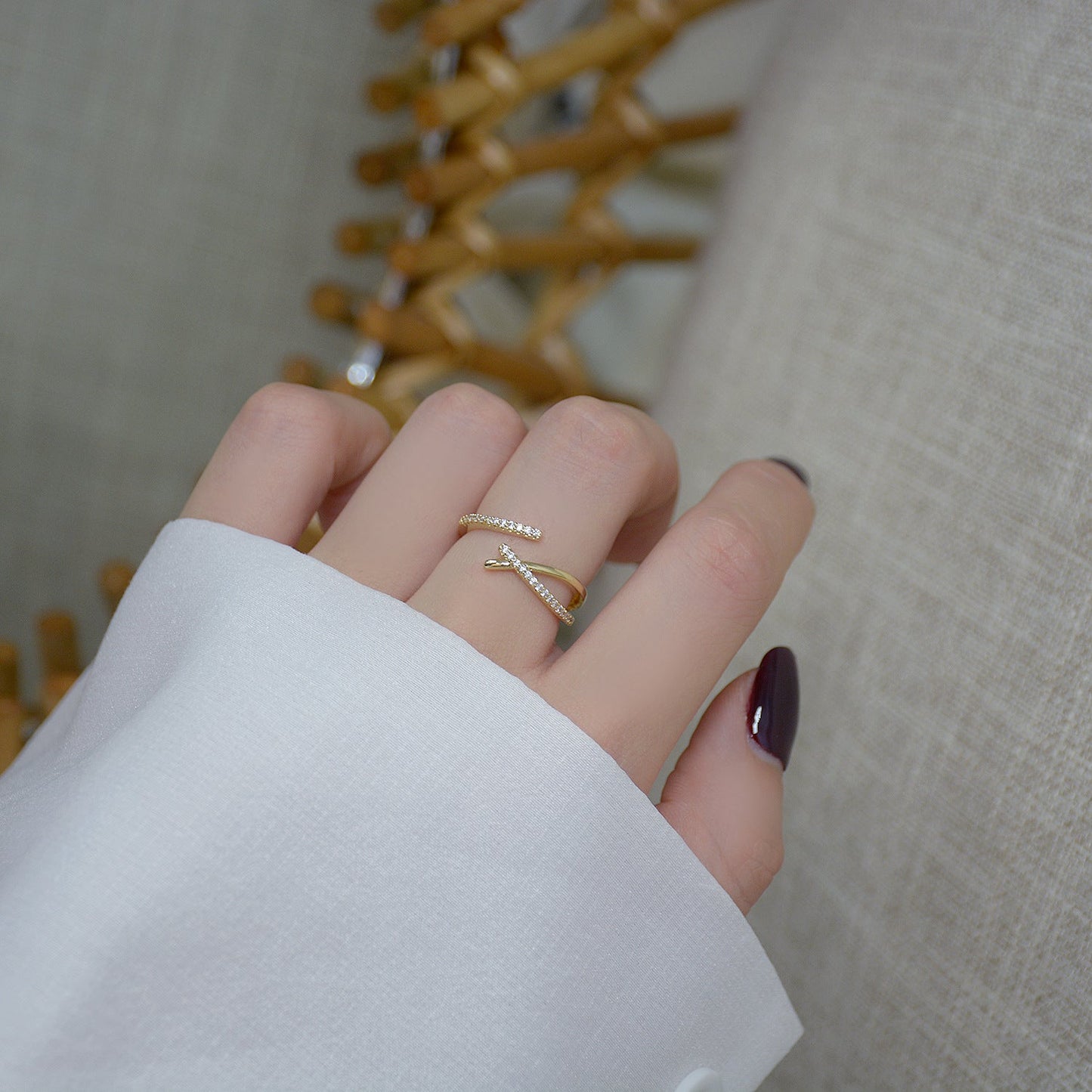 9 to 5 Ring - Susan - Gold-Plated - Abbott Atelier