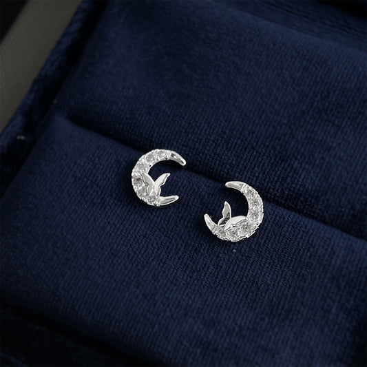Butterfly of Moonlight Earrings