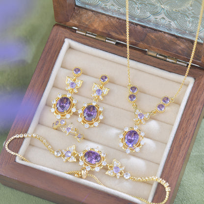 Violet Flutter Bracelet