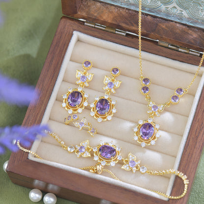 Violet Flutter Bracelet