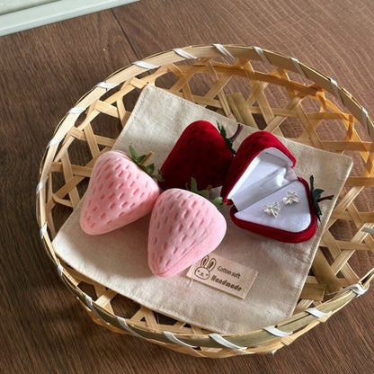 Strawberry Jewelry Box in Pink