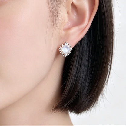 Moonlit Rococo Earrings
