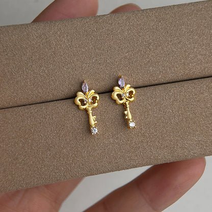 Keepsake Key Earrings