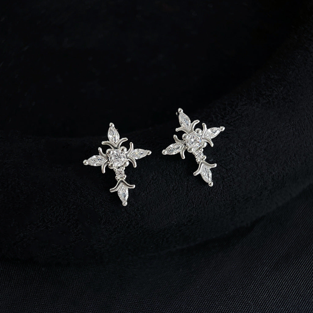 Starlace Cross Earrings