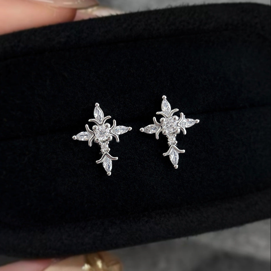 Starlace Cross Earrings