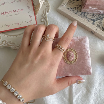 [Sample Sale] Baroque Ring Set - Lucille