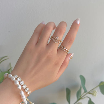 [Sample Sale] Baroque Ring Set - Lucille