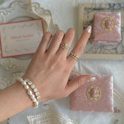 [Sample Sale] Baroque Ring Set - Lucille