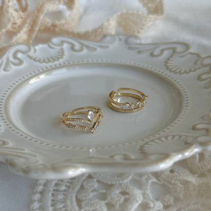 [Sample Sale] Baroque Ring Set - Lucille