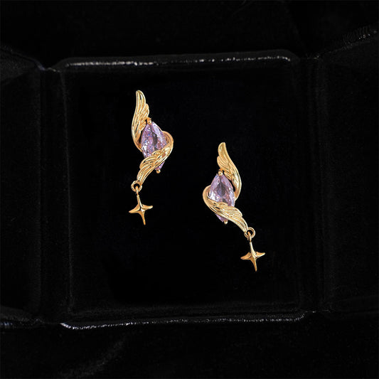 Evangeline Amethyst Earrings