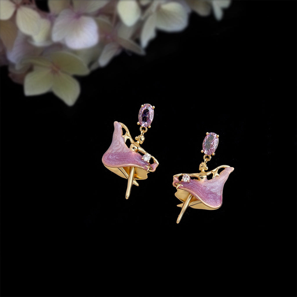 Sugarplum Ballerina Earrings