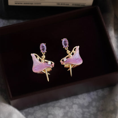 Sugarplum Ballerina Earrings