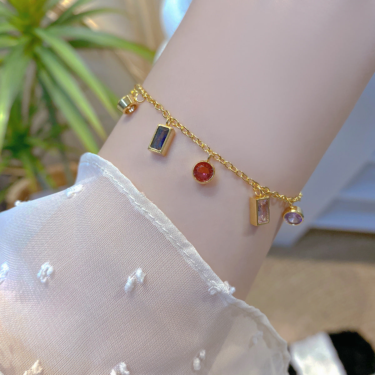 Rainbow Gem Collection (Necklace/Bracelet)