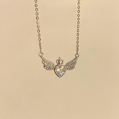 Love Angel Necklace (Solid Silver)