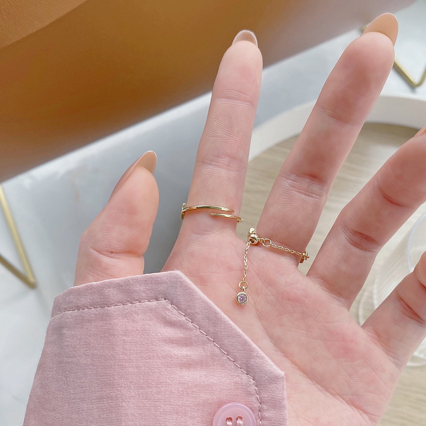 [Clearance] Celestial Drawstring Ring
