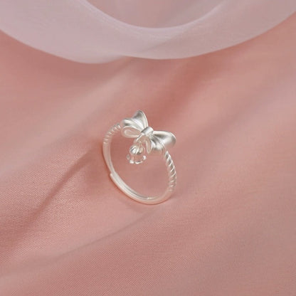 Lily of the Valley Ring (Solid Silver)