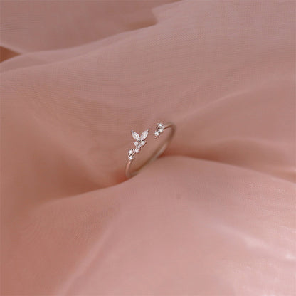 Butterfly Ring - Aria (Solid Silver)