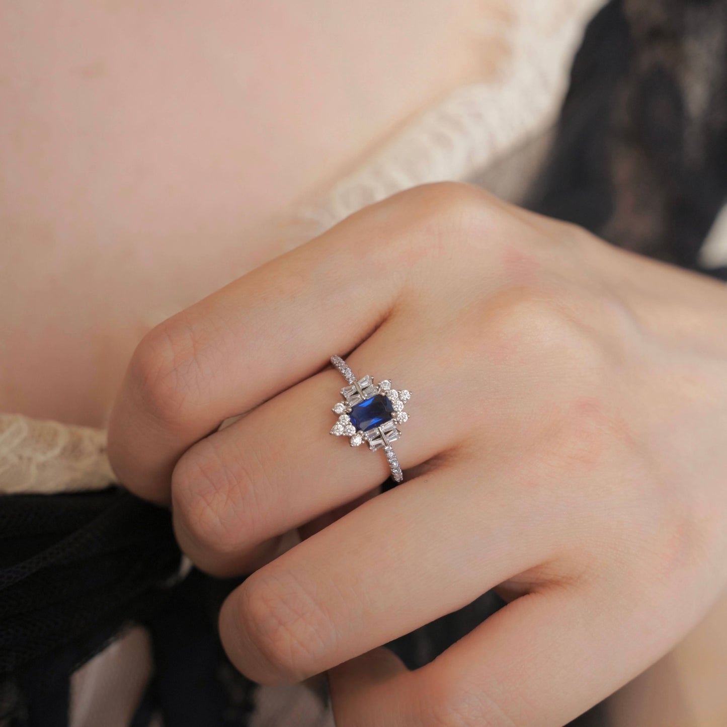 Midnight Duchess Ring