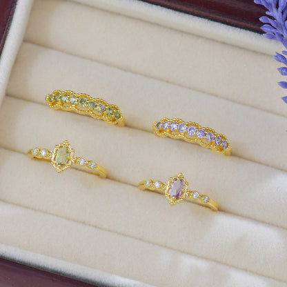 Heirloom Oval Peridot Ring