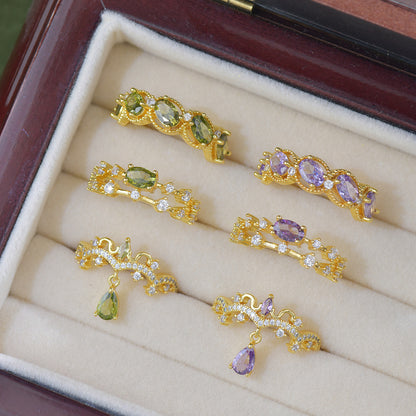 Majesté Peridot Ring