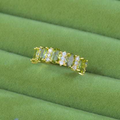 Imperial Peridot Ring