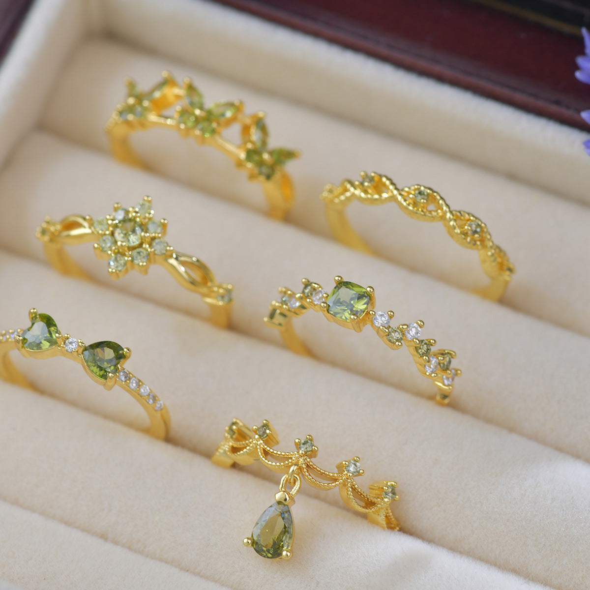 Verdant Coronette Ring