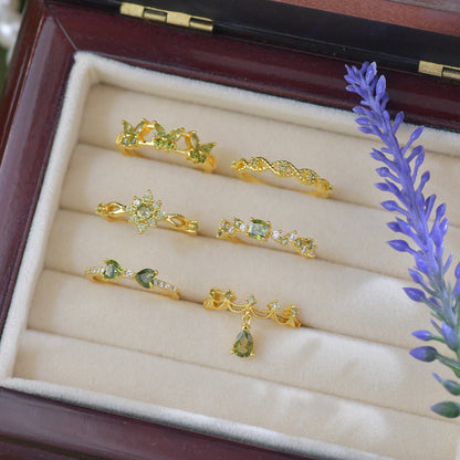 Verdant Bow Ring