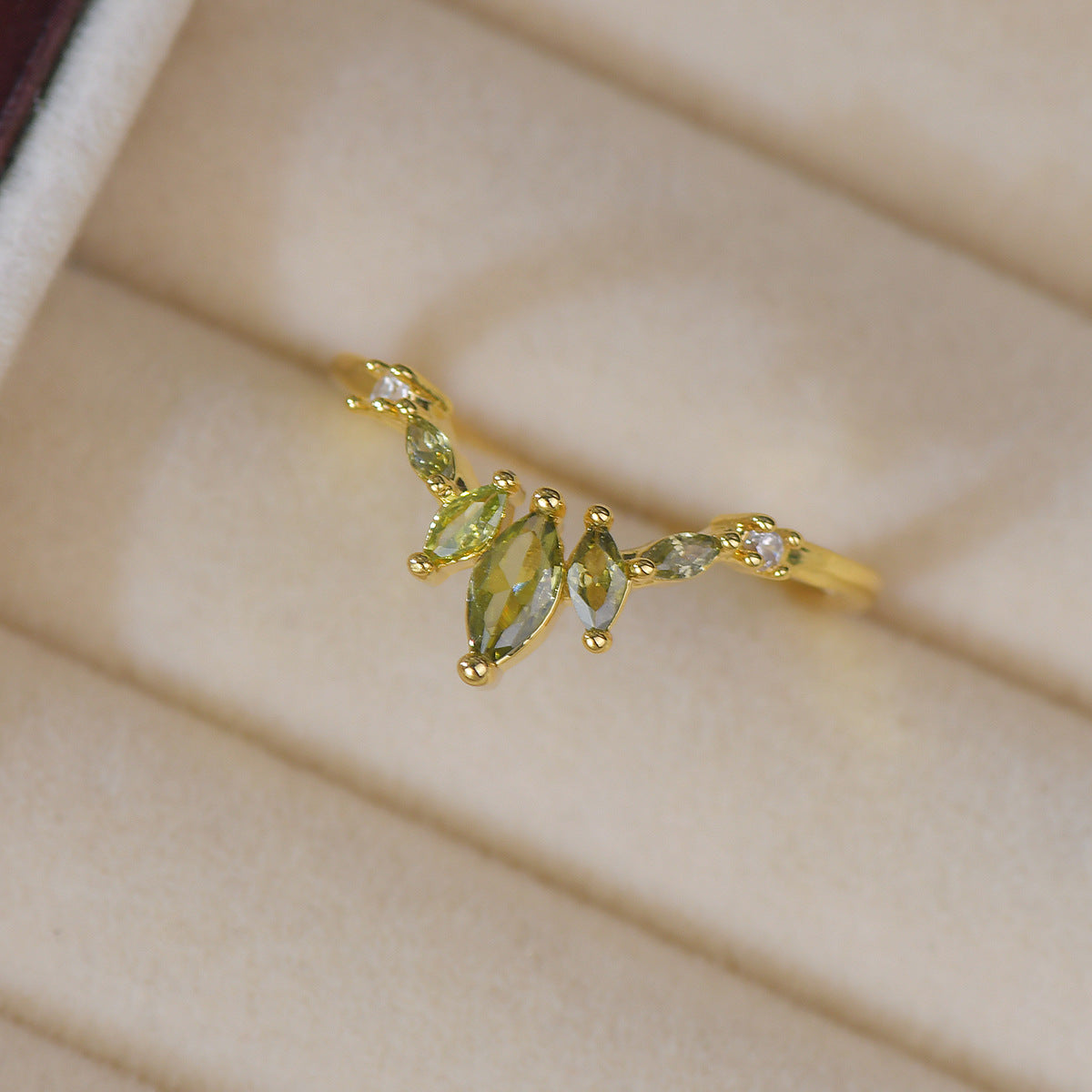 Verdant Crown Ring