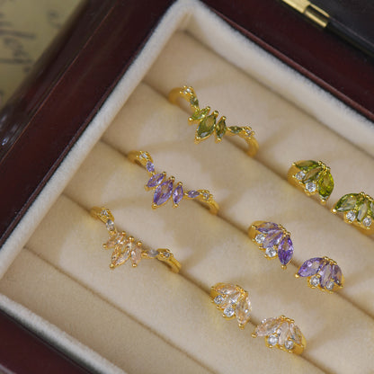 Verdant Crown Ring