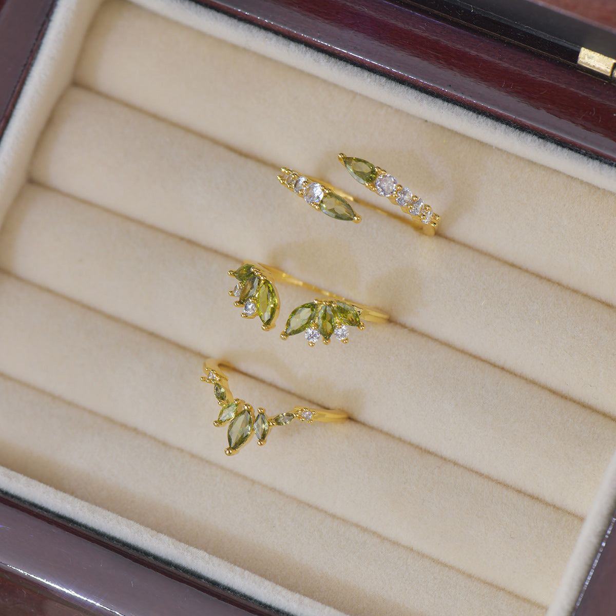 Verdant Crown Ring