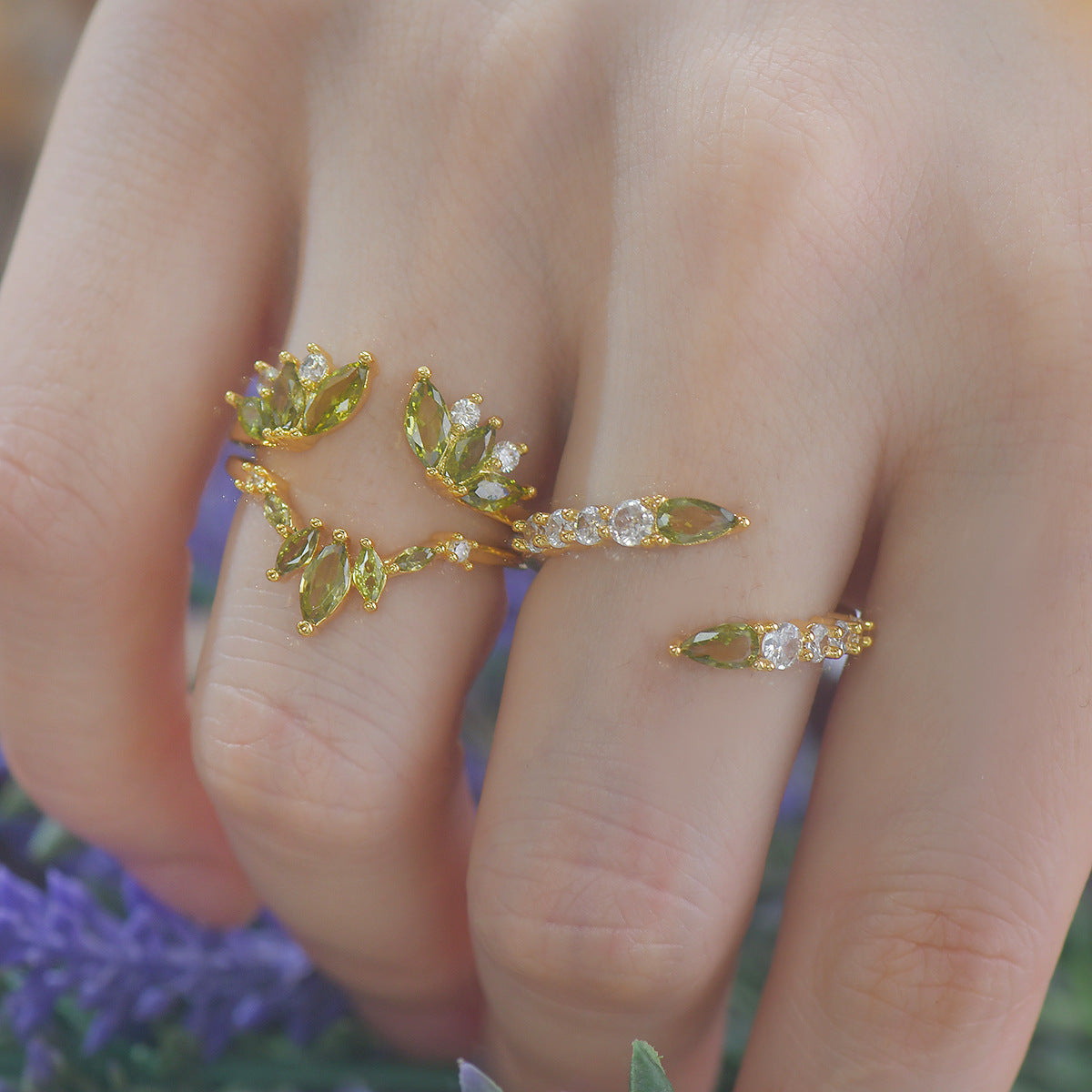 Verdant Bypass Ring