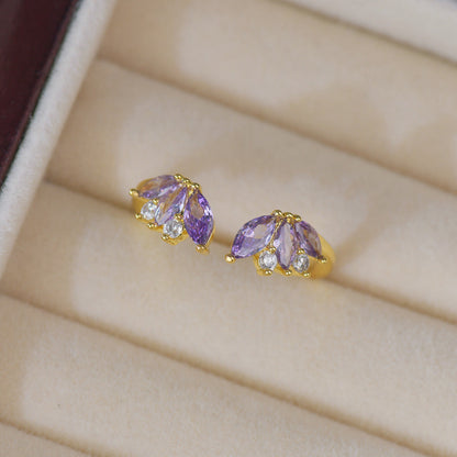 Violet Laurel Ring