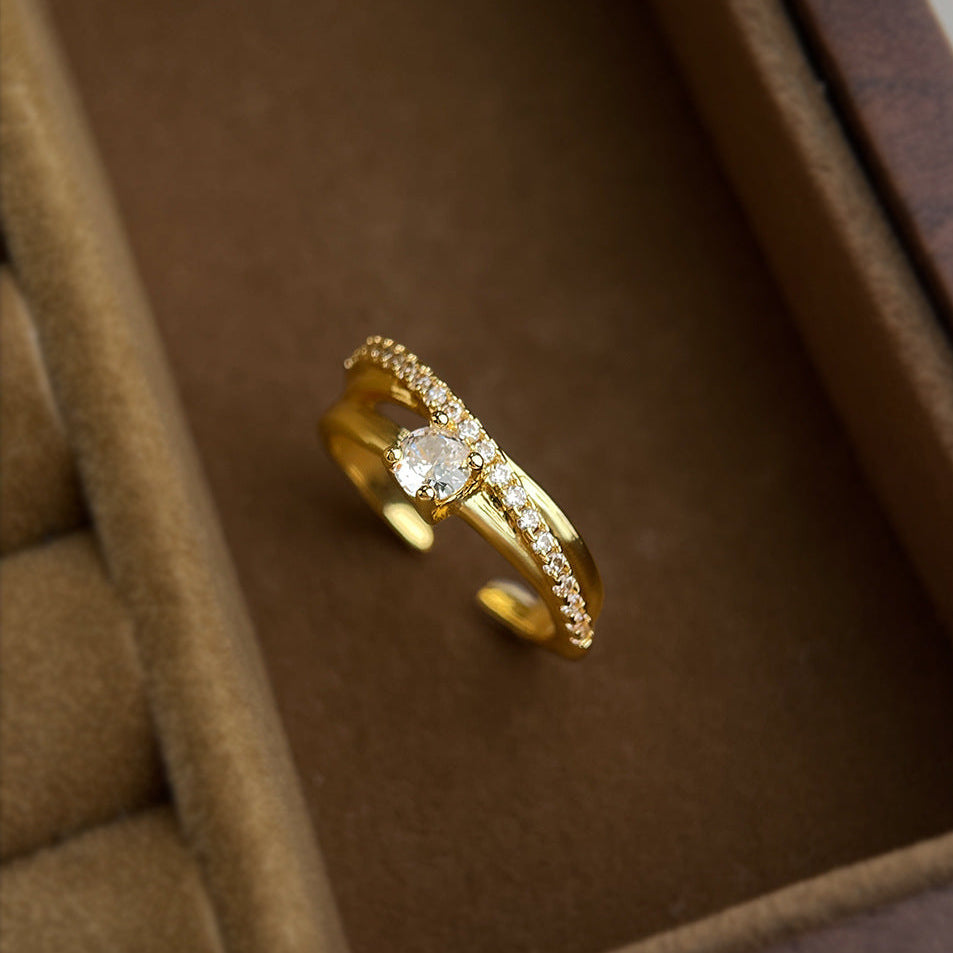 Brenna Cross Ring