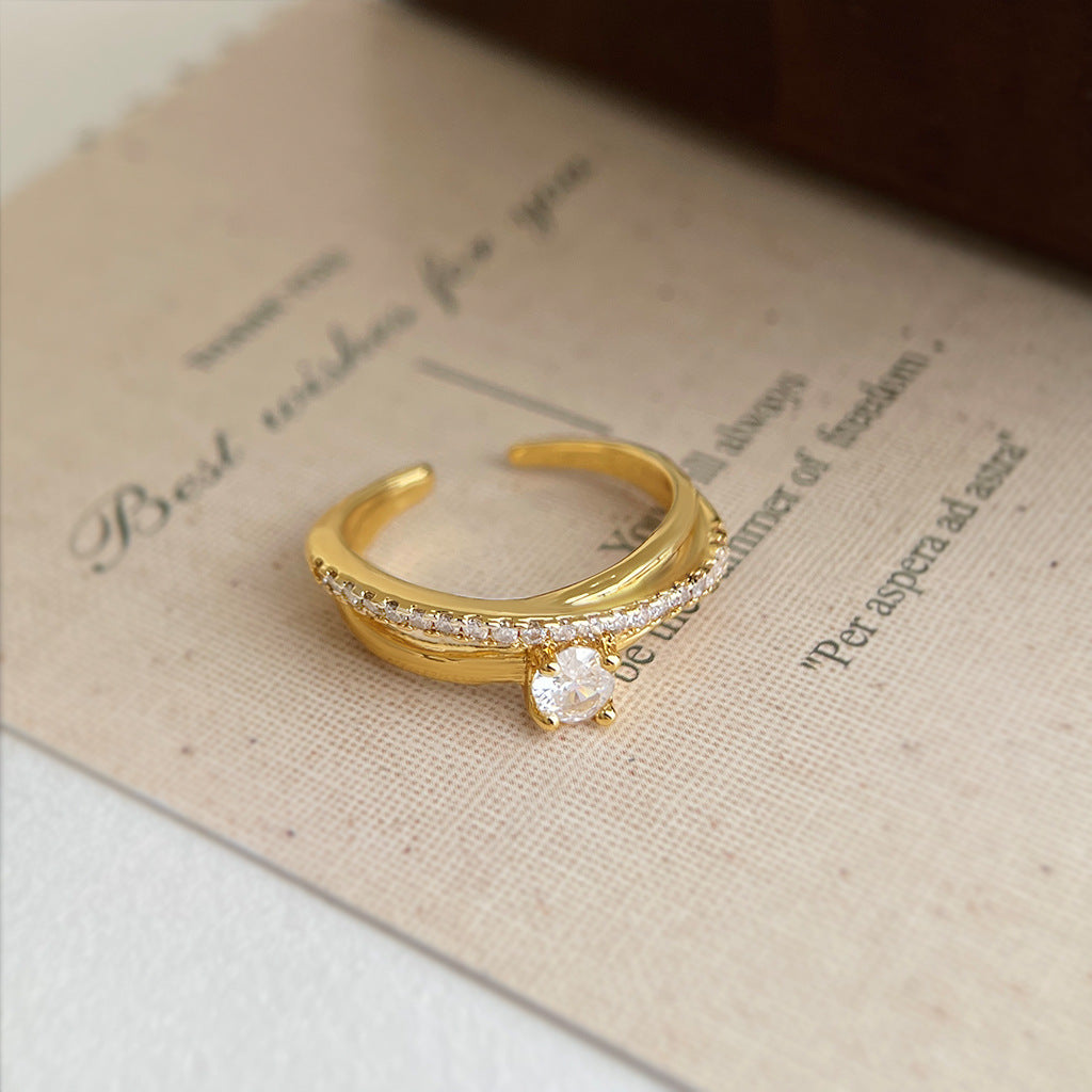 Brenna Cross Ring