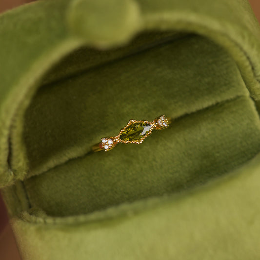 Bague Contour Verdoyante