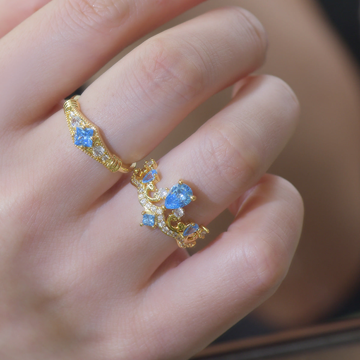 Azure Talisman Ring