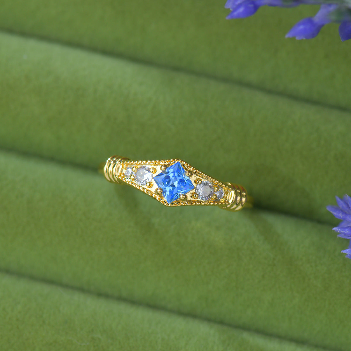 Azure Talisman Ring